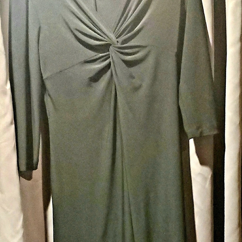 Evan Picone 3/4 Length Sleeve Dress